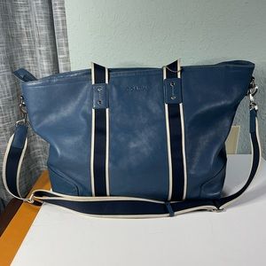 Coach Crossbody Leather Shoulder Tote Bag #F71169